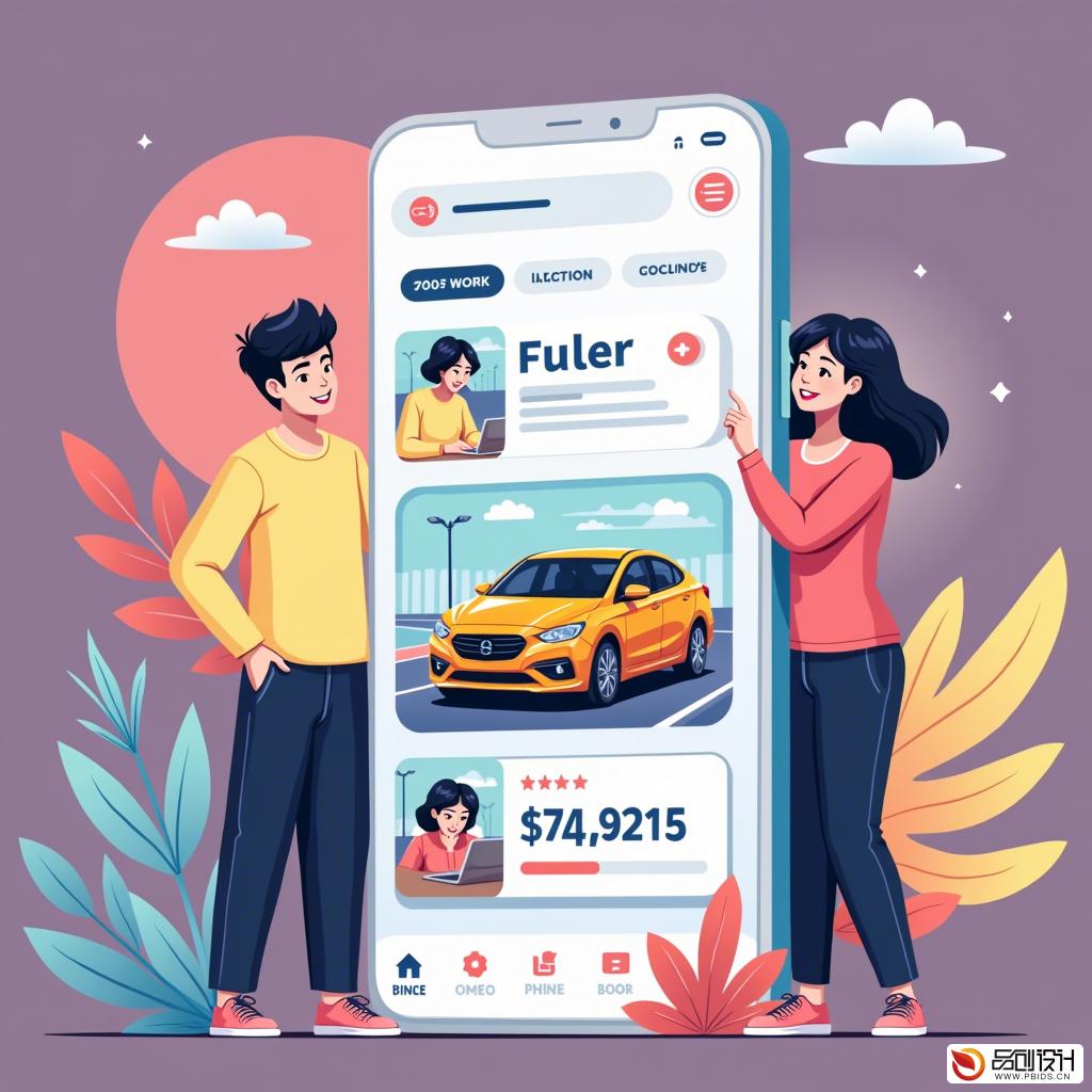 汽车租赁APP应用UI设计:打造卓越用户体验的设计公司指南