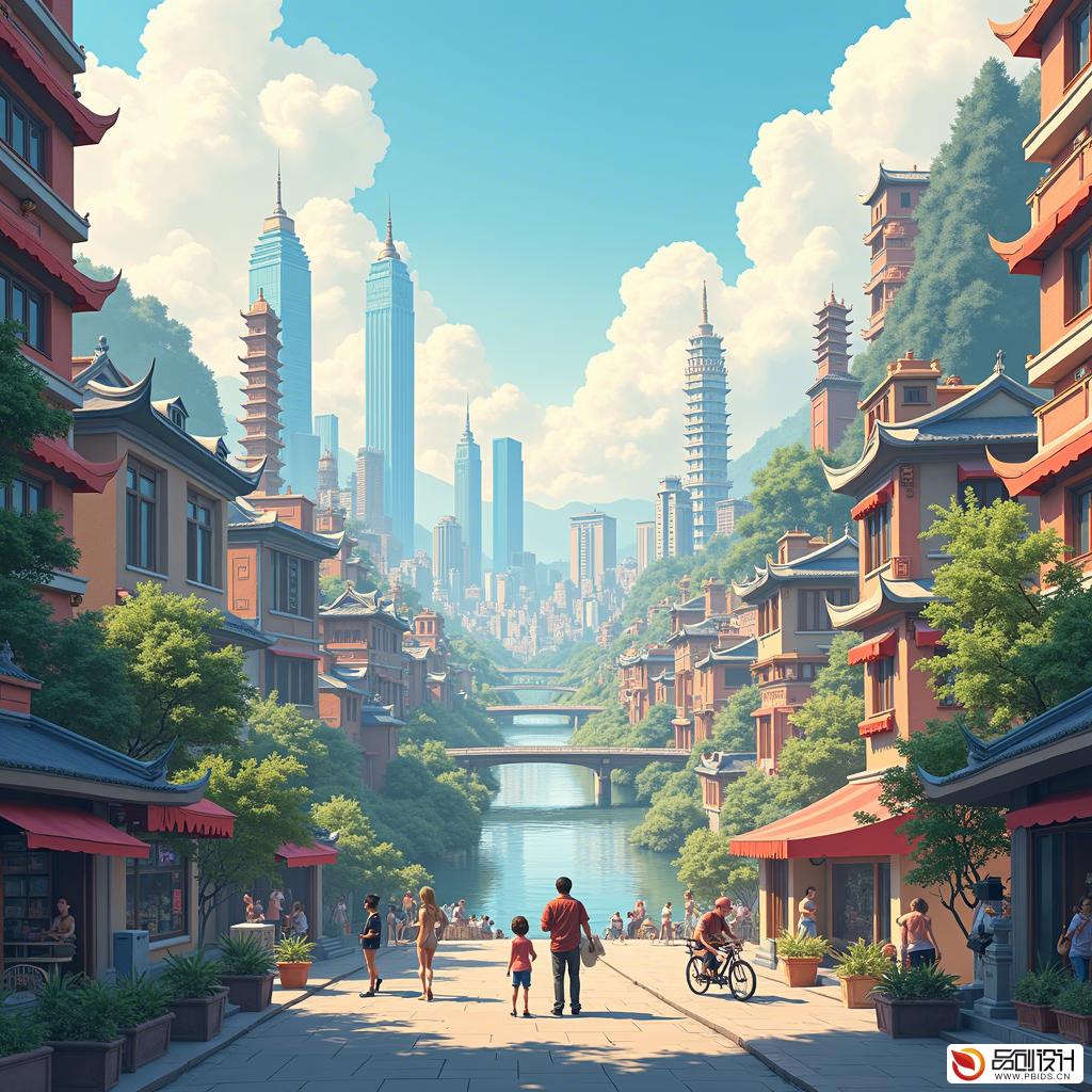 石嘴山市动态视觉叙事设计:塑造城市视觉新风貌