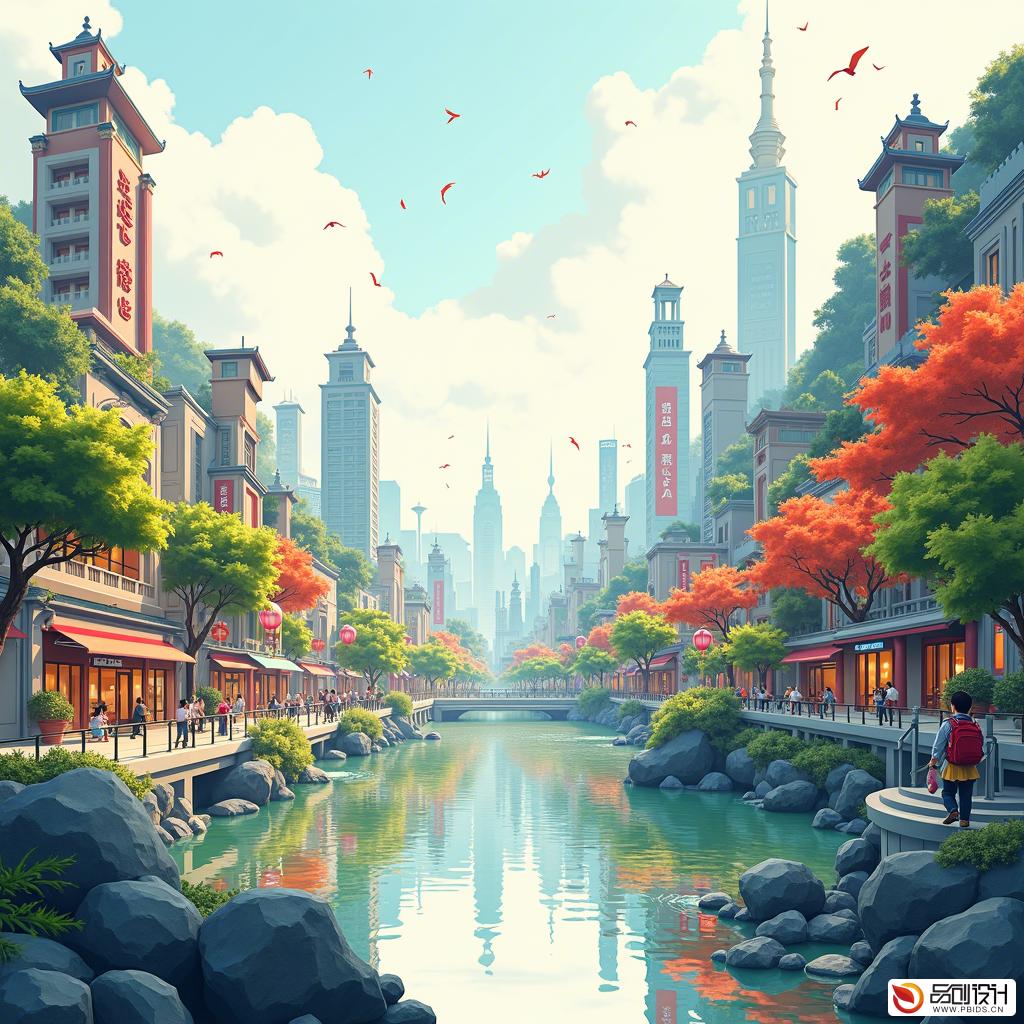 湘潭市动态视觉叙事设计机构:塑造城市视觉新风貌