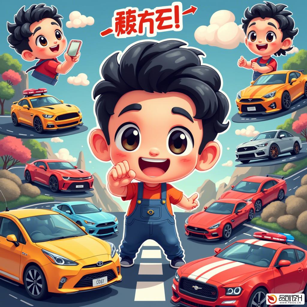 二手车交易品牌动态图形设计中心：创新引领未来交易新体验
