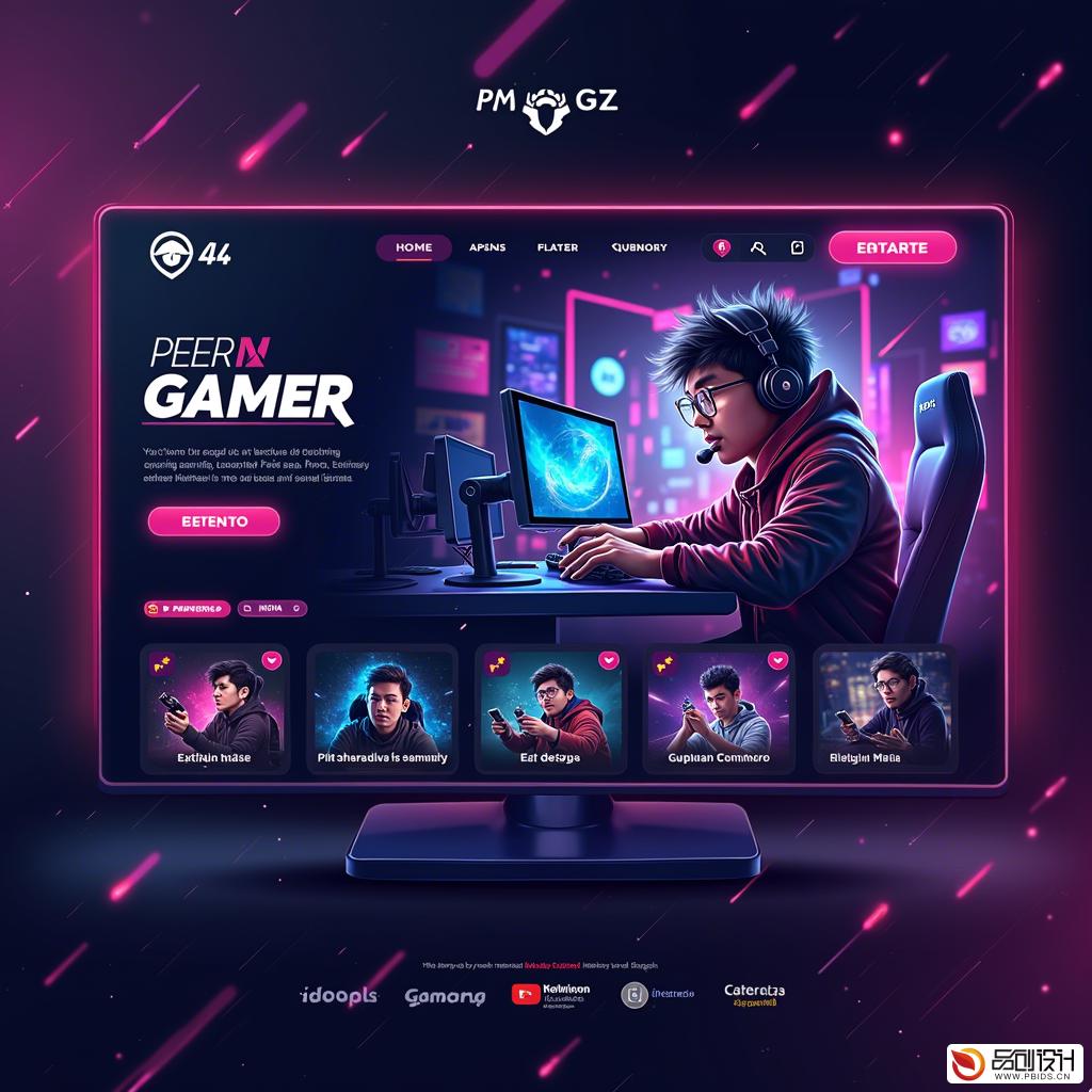 电竞界面视觉体系合作伙伴：共创游戏视觉新纪元
