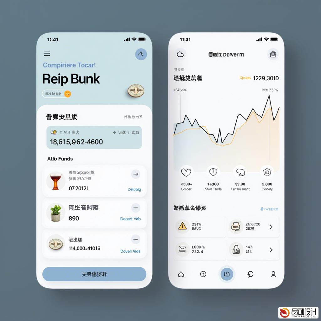 基金管理小程序视觉设计:打造专业与用户体验并重的金融平台