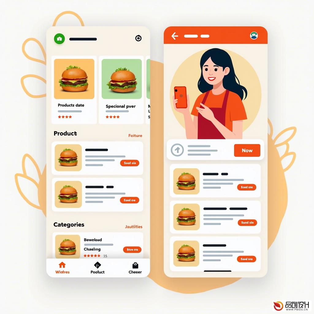 食品饮料APP应用UI设计:打造用户喜爱的界面体验